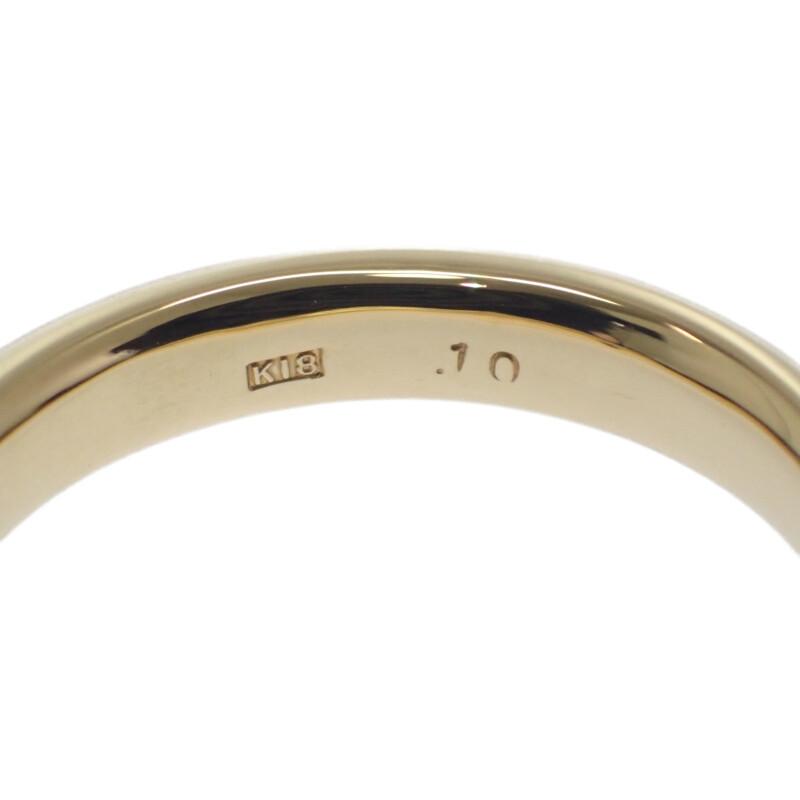no brand  #18(JP Size) ring K18 yellow gold Women