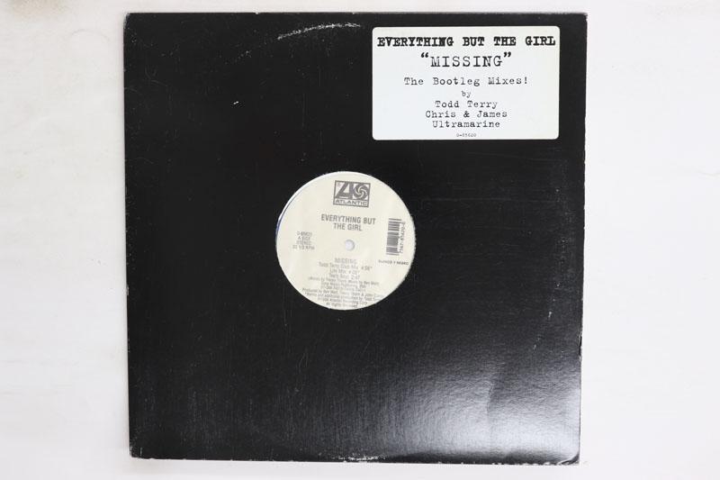 

12inch Record EVERYTHING BUT THE GIRL Missing The Bootleg Mixes 085620 ATLANTIC 1994 US Dance Electronica Used