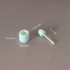 3Pcs Cleaning Tool 1:12 Dollhouse Mini Simulation Long Handle Toilet Brush Model For Toilet Scene Toy Home Decor Accessories