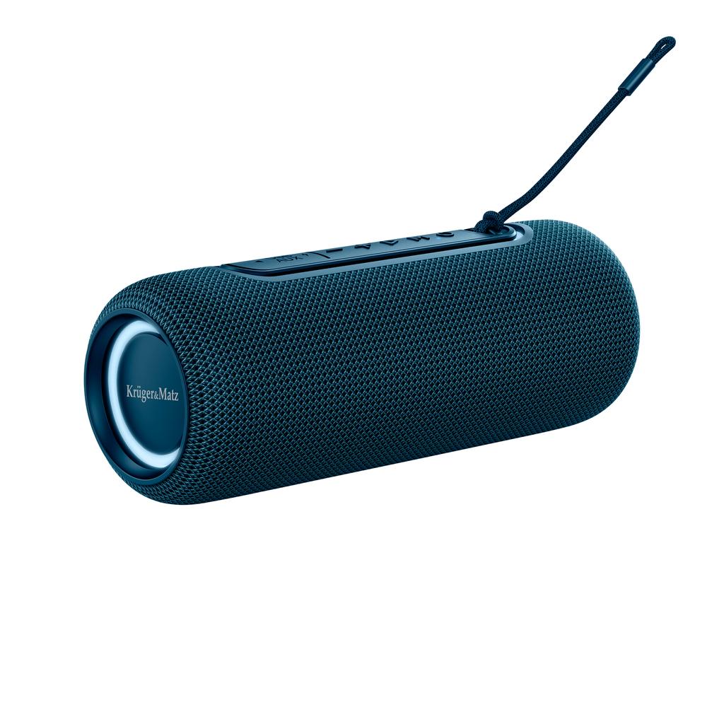 Bluetooth 5.0 IPX5 USB AUX 20W RGB Wireless Kruger&Matz Street Speaker