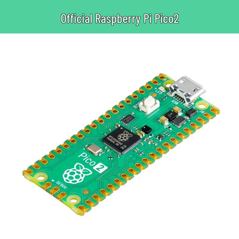 

Raspberry Pi Pico 2W Dual-Core Development Board with RP2350 Chip for Python