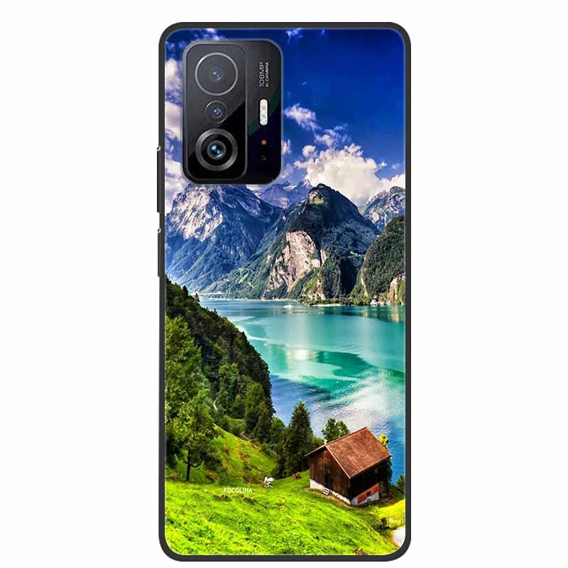 For Xiaomi 11T Pro Case Marble Soft Silicone Back Case for Xiaomi mi 11T Pro Phone Cover for Xiaomi 11 T Pro 2021 Coque Funda