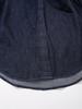 European & American Women's Casual Denim Bow Tie Lace-up Shirt with Wide-leg Pants - Early Autumn Fashion