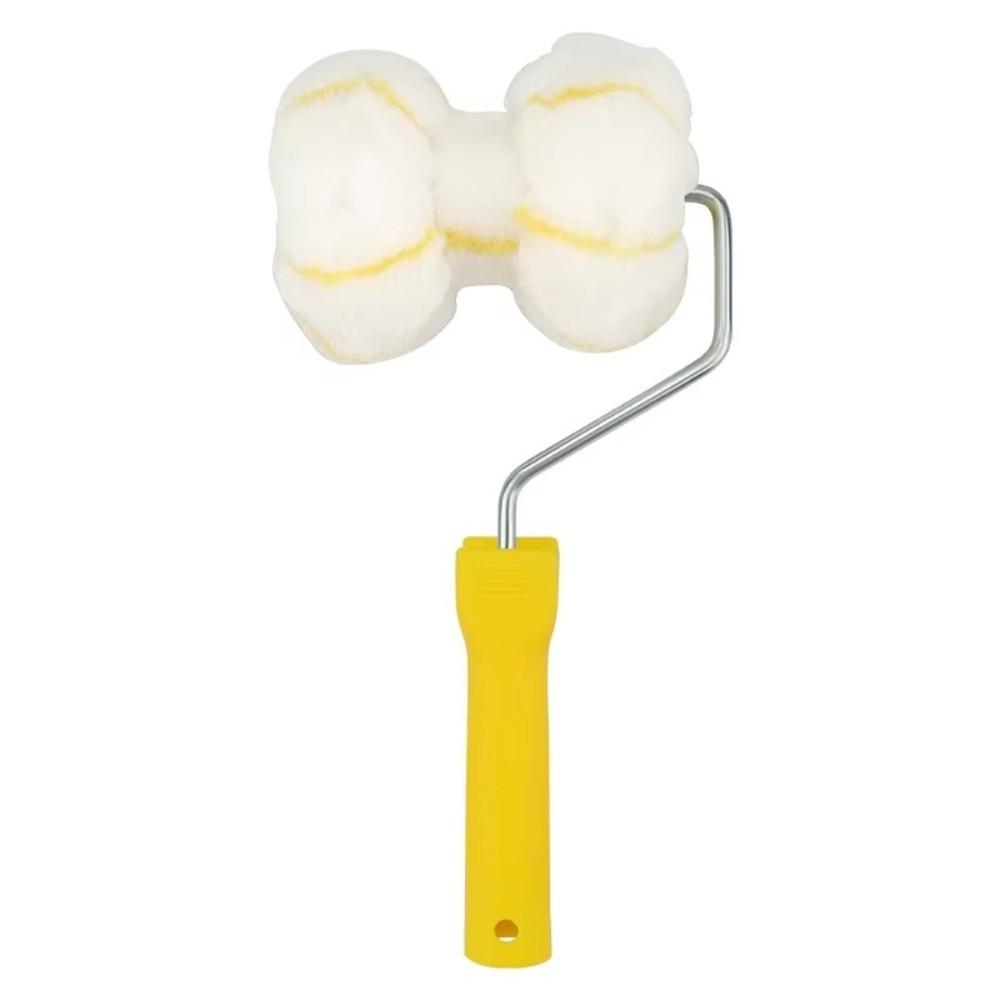 Curved Frame Paint Roller Brush Ergonomic Handle Wall Painting Tool Furniture Painting