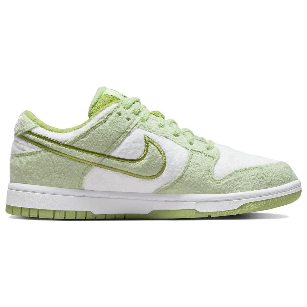New Nike Dunk Low Se Fleece Pack Honeydew Women's DQ7579-300
