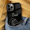 Lovers BFF Couple Best Friends Soft Phone Case for iPhone 17 Air 16e Pro max 15 Pro 13 14 Plus 11 12 MagSafe Magnetic Coque