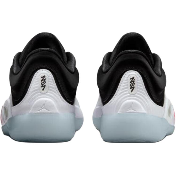 Air Jordan Zion 4 GS Svart Hvit Crimson Barnesko Volt Klar-Crimson FD0588-100