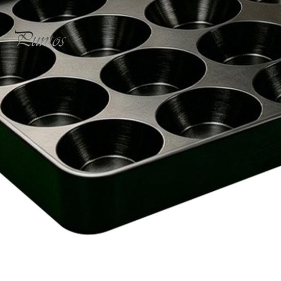 Billiard Ball Organizer Tray for 16 Balls, 3D Printed Pool Raised Edge Holder Holder, Snooker Carrying Storage Tray, Table Accessories