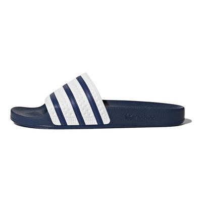 Adilette Slide Adi Blue White Unisex Sneakers G16220