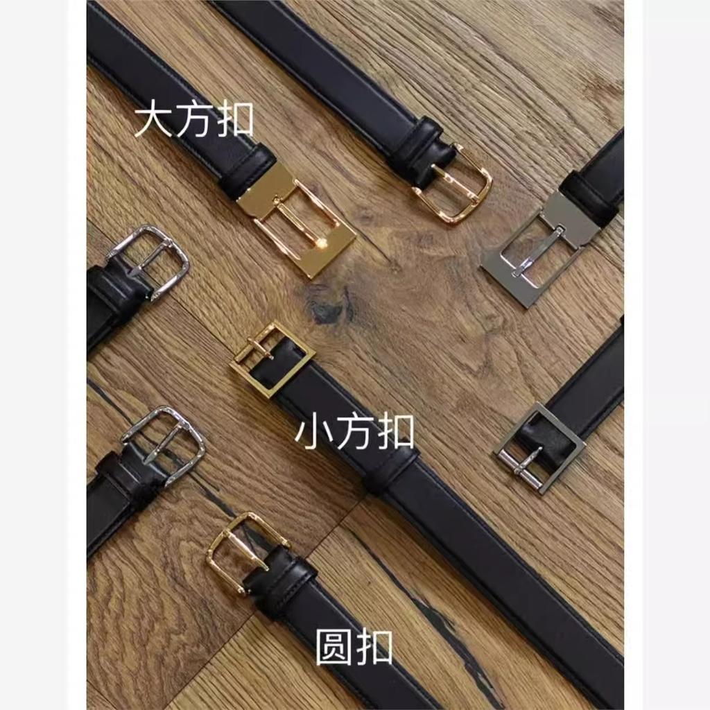 The new top layer cowhide decorative belt is simple and the same style of Kendou is retro with fashion and versatile pin buckle belt women