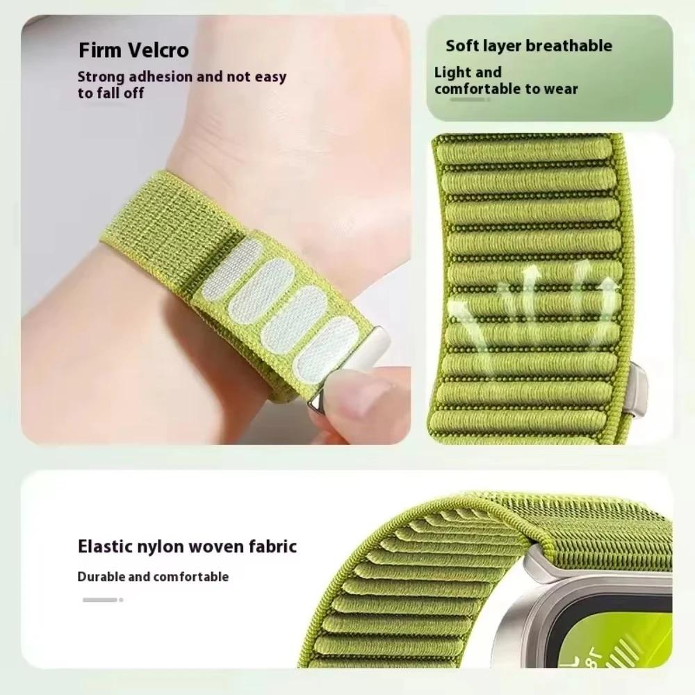 Nylon Braid Strap Compatible with Google Pixel 3 45mm Sport Wrist Band for Google Pixel 3 45mm Band Adjustable Smart Watch Strap