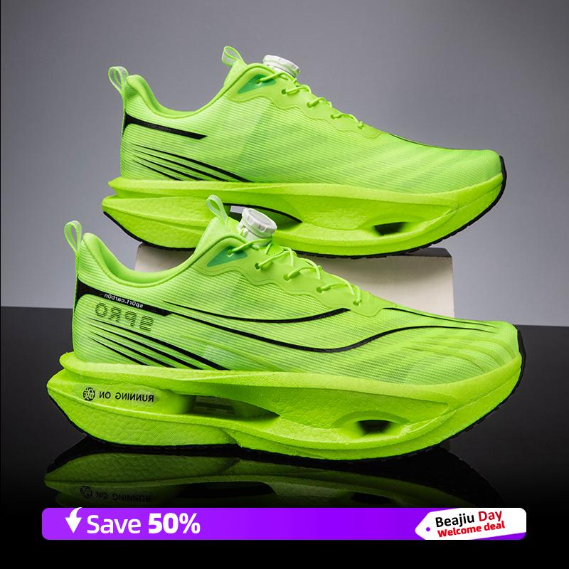 

Кроссовки мужские тренировочные специализированные марафонские спортивные дышащие легкие женские удобные нескользящие повседневные кроссовки 45 оранжевый