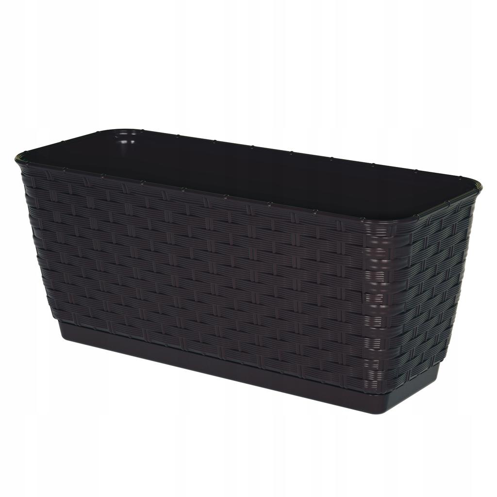 Doniczka Podłużna DRL500P Z Podstawką | Umbra