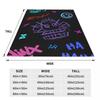 Soft Warm Blankets Travel Jinx Arcane Bedding Throws Flannel Bedspread For Home Decor Novelty Sofa Bed Cover