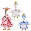 2026 Porch Goose Outfit Goose Statue Skirt Hat Clothes Cute Funny Outdoor Yard Lawn Patio Decor Porch Goose Costume