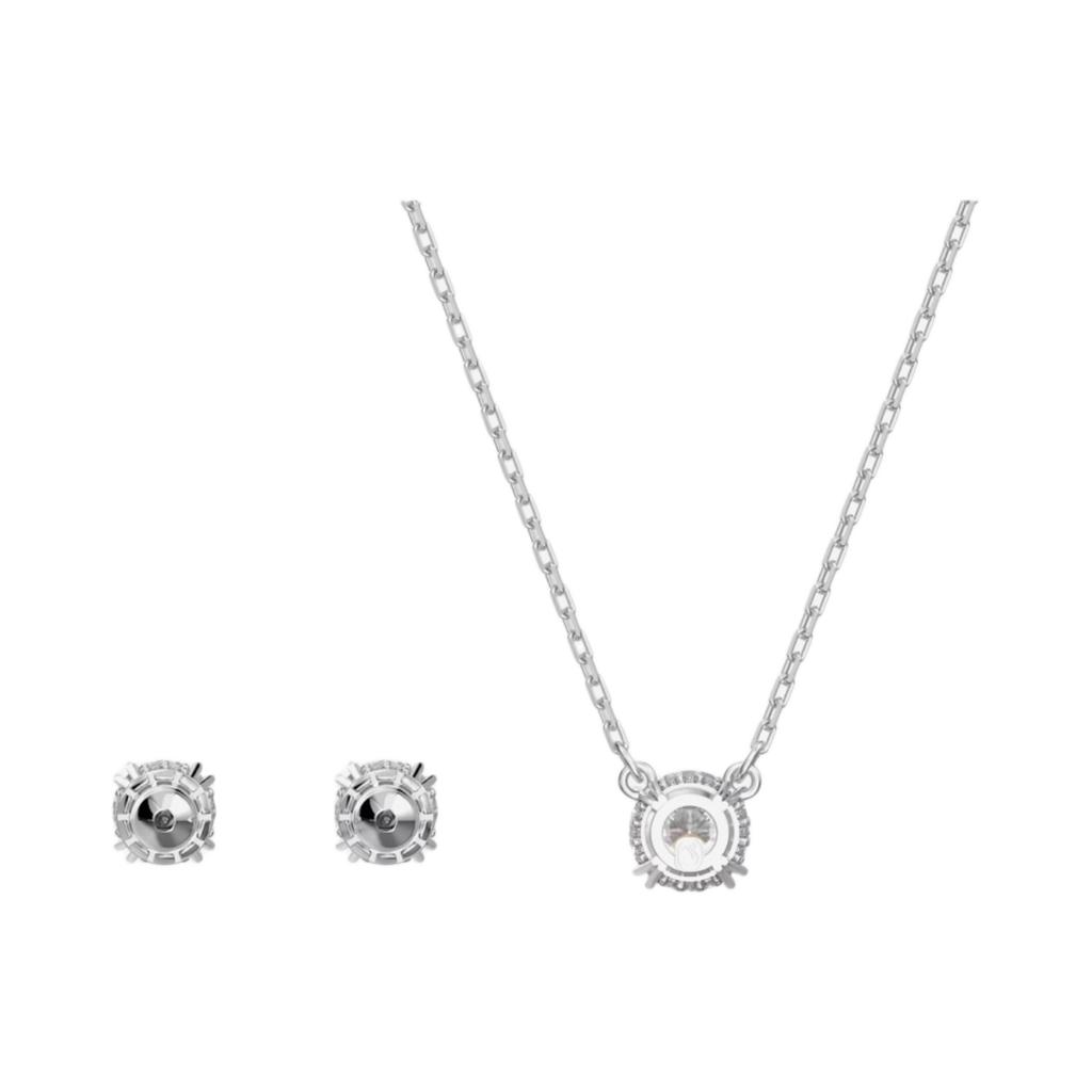 Swarovski Stilla Set Round Cut Dazzling Necklace Women Necklace 5647663