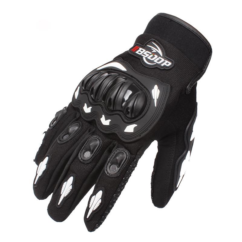 Men's Four-Season Motorcycle Riding Gloves – Anti-Fall, Cold-Proof, and Breathable for All Weather
