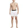 Nike Pro Logo Print Comfortable Elastic Slim Fit Sports Shorts Men shorts White FB7963-100