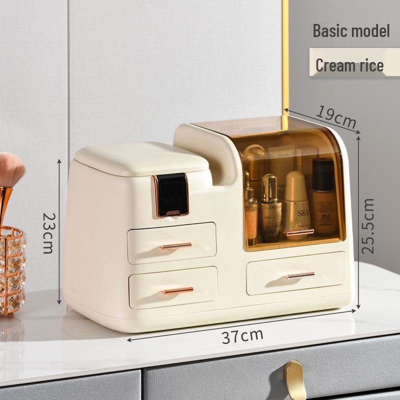 

Высококлассное светодиодное зеркало, косметический органайзер для хранения средств по уходу за кожей и демонстрации помад Standard