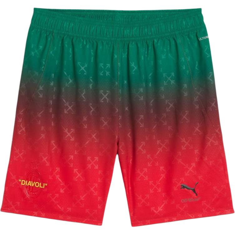

Puma Color Block Logo Elastic Waist Five-Point Casual Shorts Men shorts Multicolor 783002-02 L