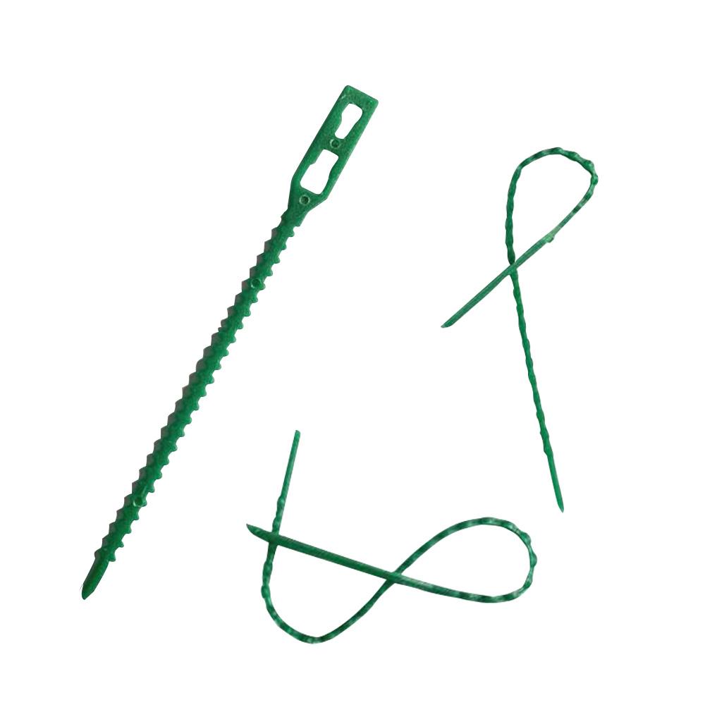 Tree Garden Tool Greenhouse Climbing Vine Clamp Fixed Buckles Plant Support Clip Cable Ties