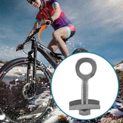5 Stück Fahrradkettenspanner Hohe Festigkeit Rostfrei Stark Universell Metallbolzen Befestigungszubehör Fahrradkettenspanner Befestigungsbolzen Schrauben Reparatur