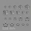 1Pcs Cute Flower Nail Art Mold Silicone Nail Charm Stereoscopic Relief 3D Nail Template Diy For Manicure Decoration