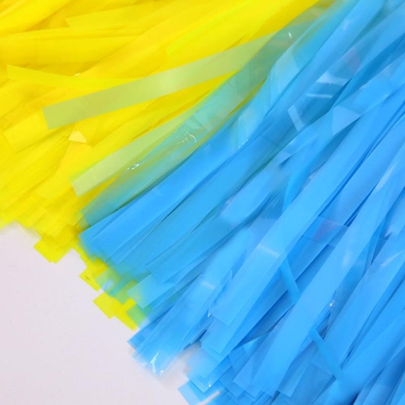 Neons Party Decoration Belly Dance Hip Scarf Skirt Sparkly Tassels Wrap Skirt Rave Costume for Wedding Birthday Concert