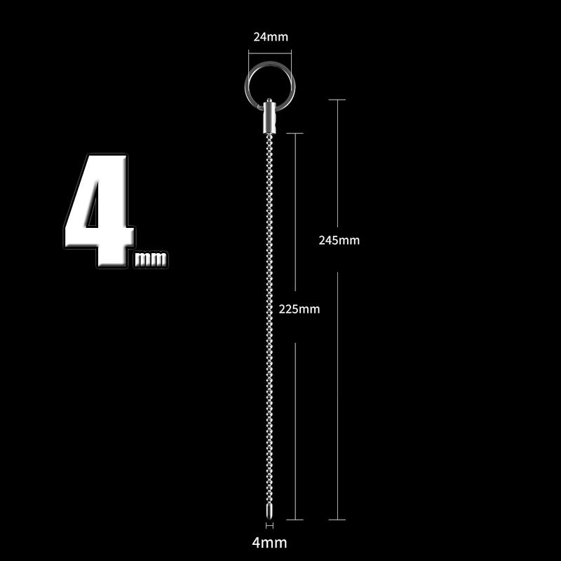 Stainless Steel Urethral Sound Dilators Penis Plug Insert Stimulation Catheter Beads Male Masturbator Horse Eye Sticks BDSM