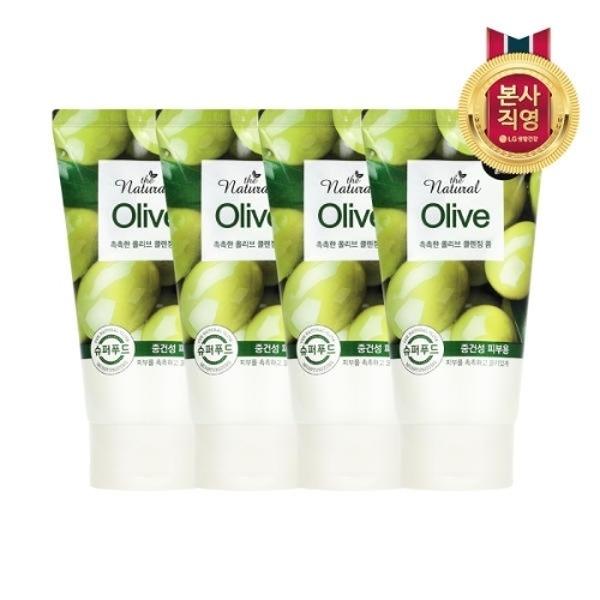 ON:THE BODY The Natural Moist Olive Cleansing Foam 120g x 4_15046540_588346
