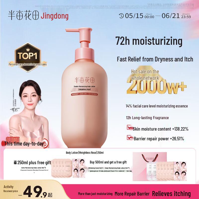 Banmian Huatian Whitening Sunscreen Body Lotion