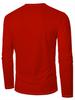 Men's 3D Santa Claus Printed Long-sleeved T-shirt Is Simple and Versatile, Suitable for Spring, Summer, Autumn and Winter