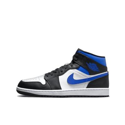 Air 1 Mid White Black Royal