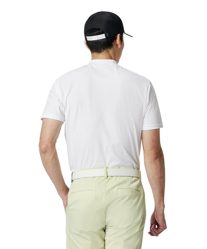 TaylorMade Circle Logo S/S Mock Black, White, Size L, Men's, 2025SS UN650