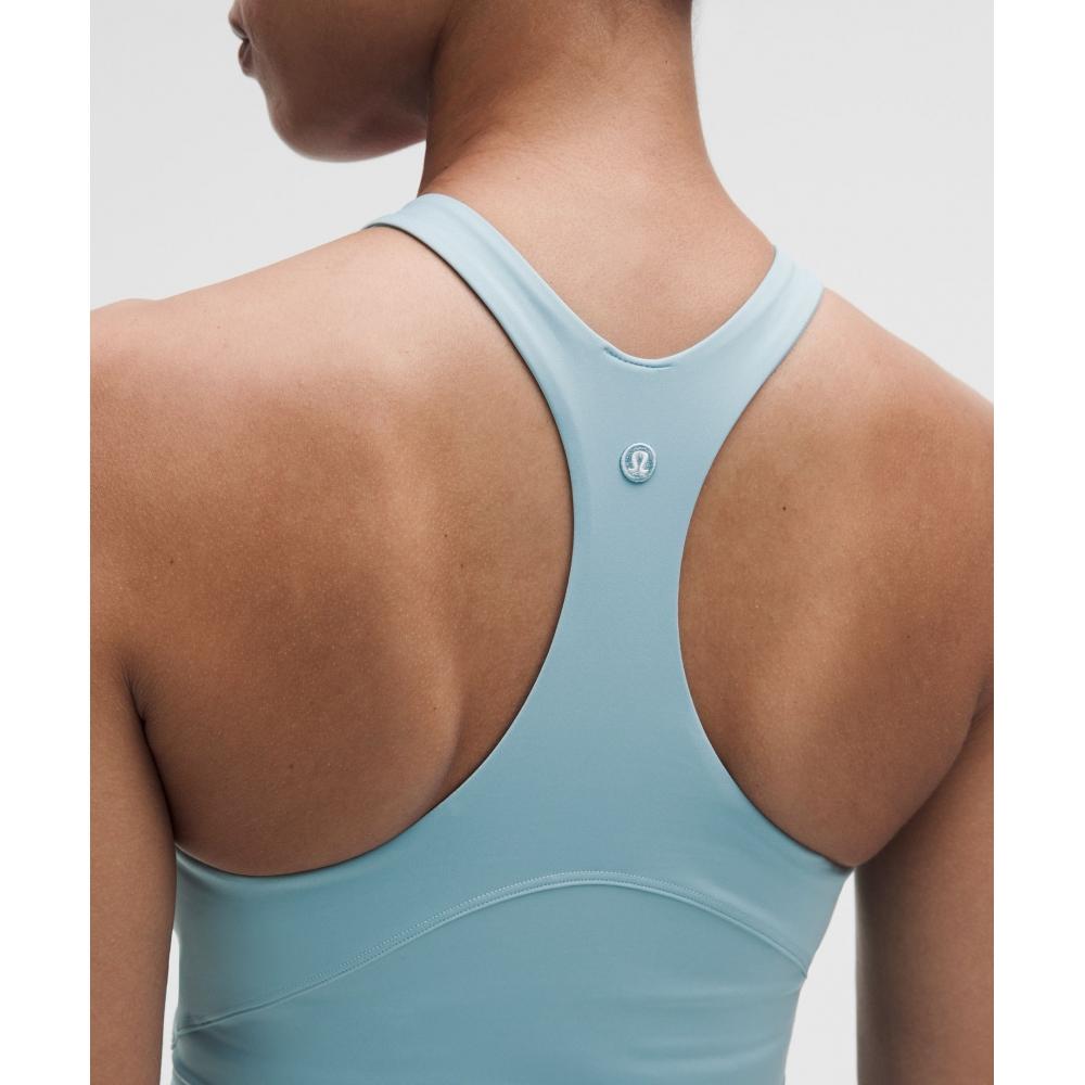 Lullulemon Racerback High-Neck Tennis Tank Top *B C Cup Seaf