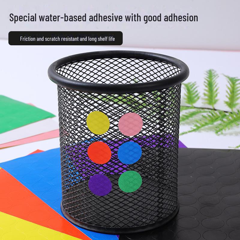 Self-Adhesive Color Dot Labels for Identification and Classification