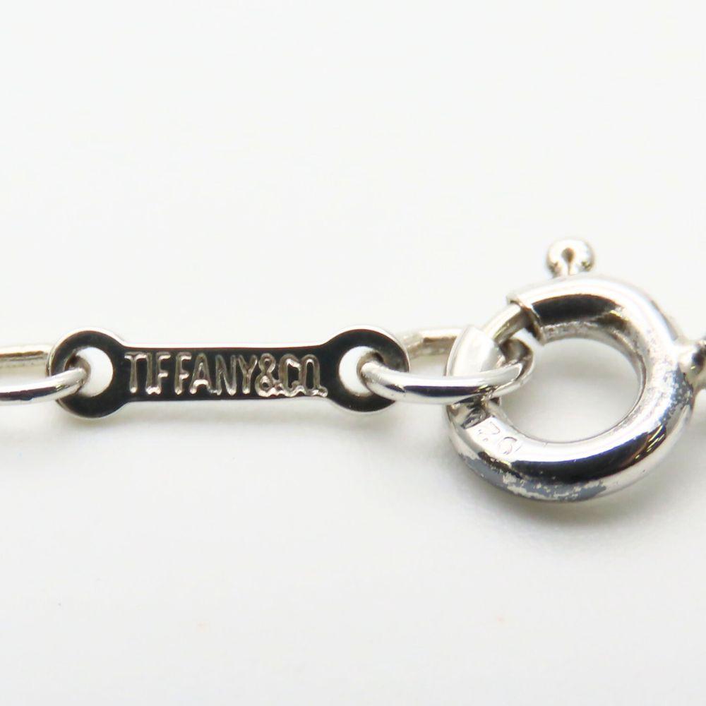 Used TIFFANY&Co. Necklace Loving Heart Silver925 2.8g Silver Paloma Picasso