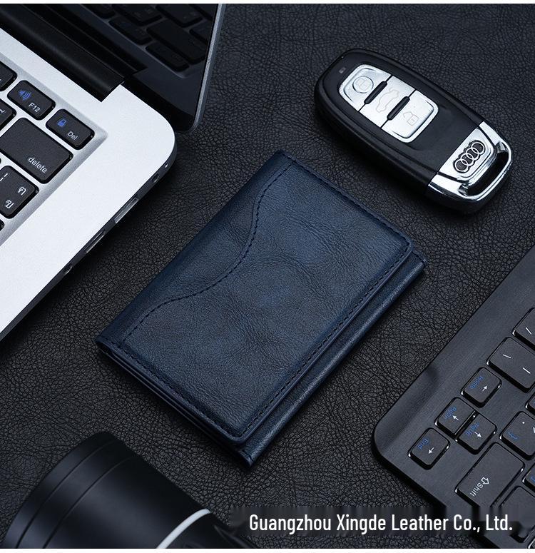 MagSafe Magnetic Tri-Fold Wallet Case for iPhone 16 with Multi-Card Slots and Stand