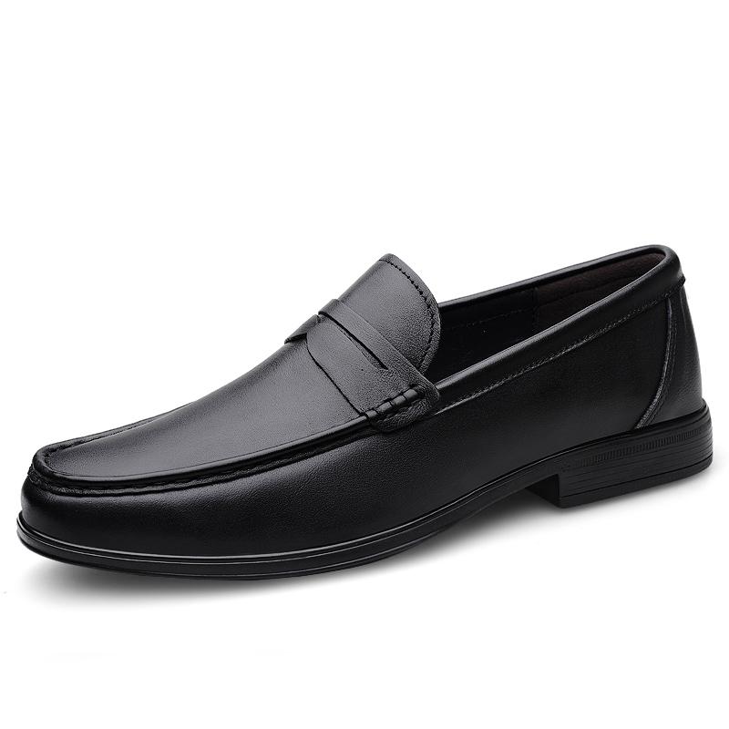 

Genuine Leather Mens Loafers Luxury Brand Slip on Shoes High Quality Casual Shoes Outdoor Male Moccasins All-match Driving Flats 45