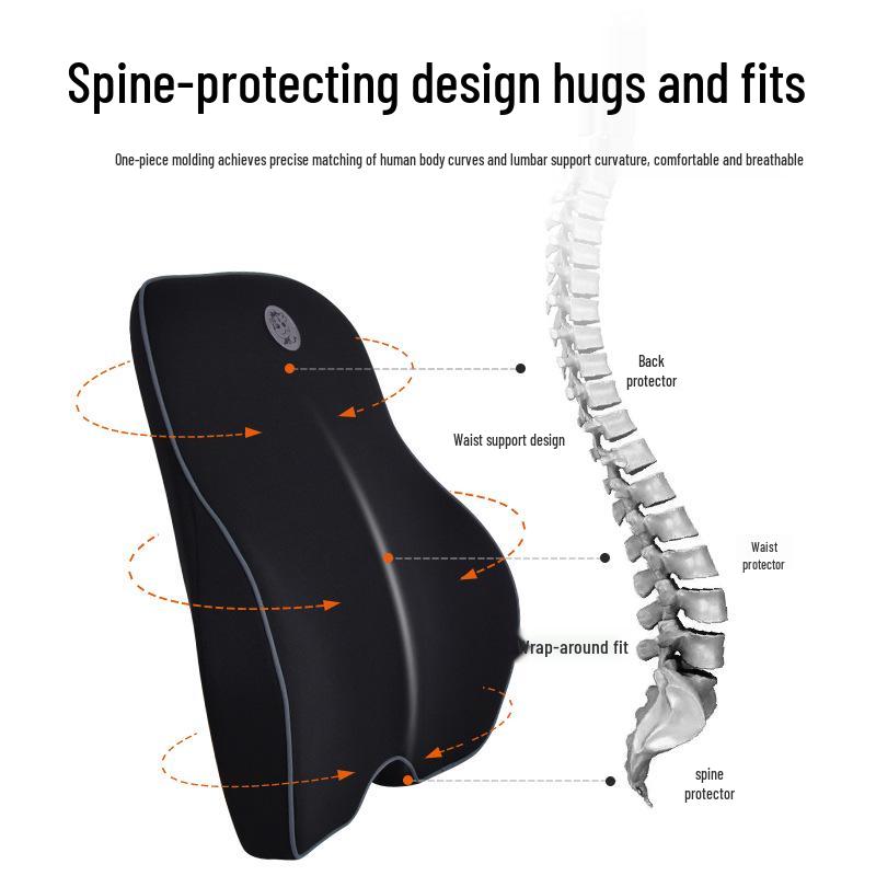 Memory Foam Lumbar Support Cushion for Car Seats