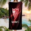 Sevilla FC print Quick Dry Beach Towel Microfiber Absorbent Portable Travel Swimming Towel