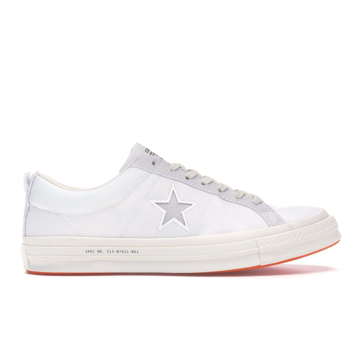 

Белые кроссовки унисекс Converse Carhartt WIP x One Star Ярко-оранжевые 162821C