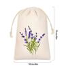 24pcs Drawstring Bags Gift Bags Canvas Bags Lavender Storage Drawstring Bags Jewelry Packaging Bags Drawstring Bags