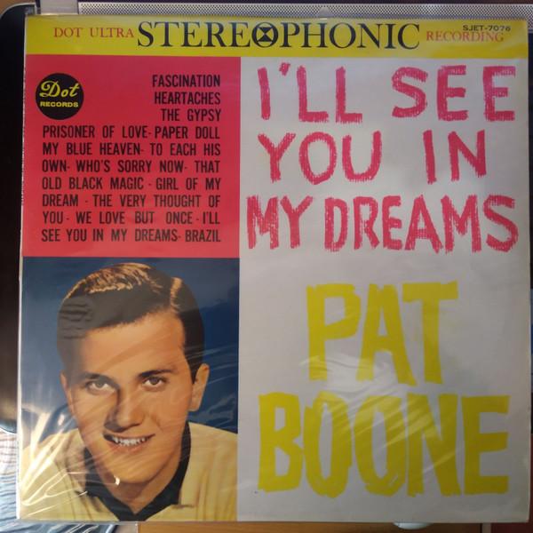 LP Record PAT BOONE - I'll See You In My Dreams SJET7076 Dot Records Japan Pop Used