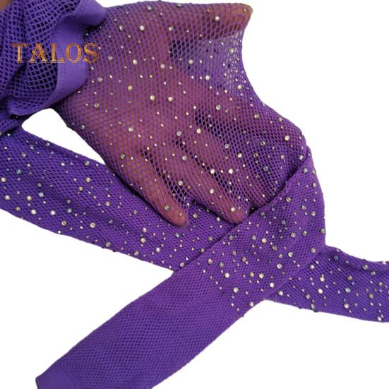 Women Sexy Pantyhose Shiny Rhinestone High Elasticity Anti-slip Ultrathin See-through Hollow Out Fishnet Soft Skinny Party Club Pantyhose