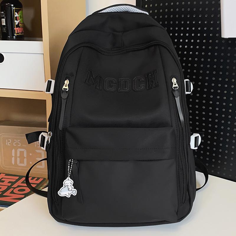 School Bag Children Primary School Girls Burgundy Junior High School Backpack Middle School Student College Student Backpack