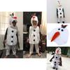 Enchanting Frozen Snowman Olaf Cosplay Costume For Kids Halloween Fancy Dress Up