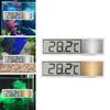 Electronic Aquarium Thermometer ±1°C Aquarium Temperature Measurement for Terrarium Turtle Tank Amphibians Fish Tank Aquarium