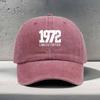 Women's Baseball Cap Digital English Print Simple Trendy Casual Versatile Personalized Hip-Hop Cap Peaked Cap