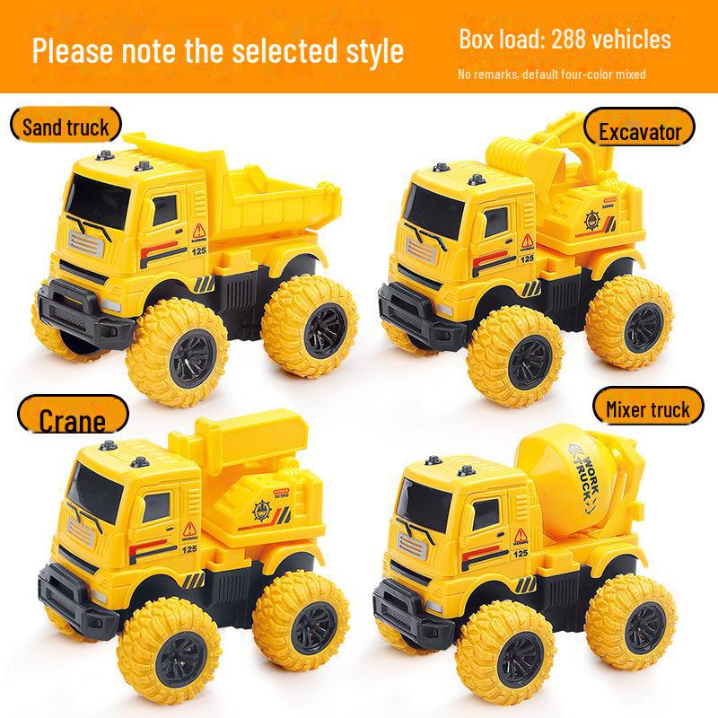 Interactive Off-Road Toy Car - Children's Inertial Vehicle 